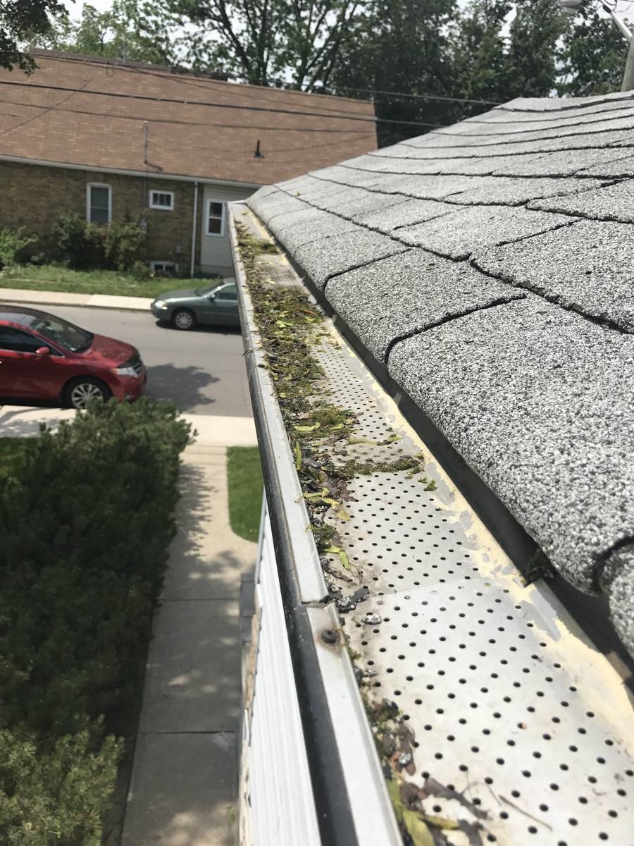 Failed gutter cover removed and replaced by Absolute Home Creations — project 8